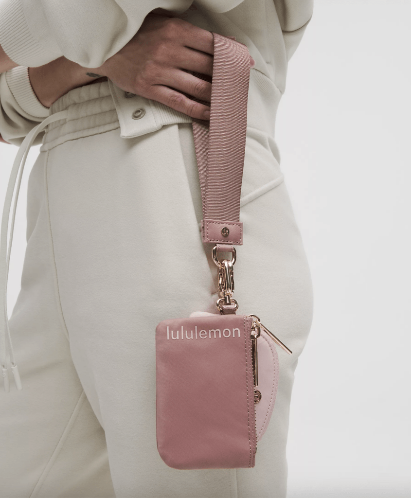 lululemon Dual Pouch Wristlet for Mother's Day